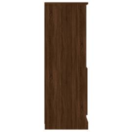 Dulap înalt, stejar maro, 60x35,5x103,5 cm, lemn prelucrat, 7 image