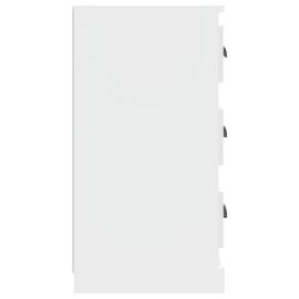 Servantă, alb, 70x35,5x67,5 cm, lemn prelucrat, 5 image