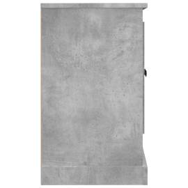 Servantă, gri beton, 100x35,5x60 cm, lemn prelucrat, 7 image