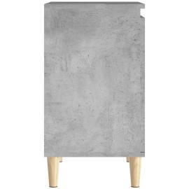 Dulap de chiuvetă, gri beton, 58x33x60 cm, lemn prelucrat, 7 image