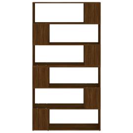 Dulap de cărți/separator de cameră, stejar maro, 100x24x188 cm, 5 image