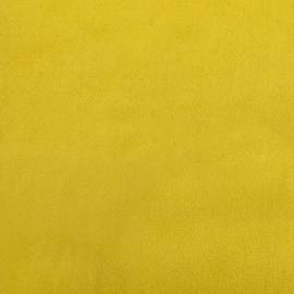 Canapea extensibilă cu cotiere, galben, catifea, 10 image