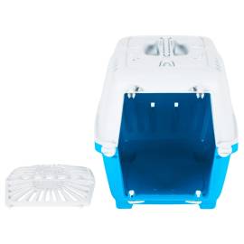 Cutie transport animale alb/albastru 48x31,5x33cm polipropilenă, 5 image