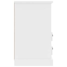 Noptiere, 2 buc., alb extralucios, 43x36x60 cm, 9 image