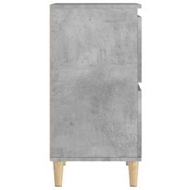 Servante, 3 buc, gri beton, 60x35x70 cm, lemn prelucrat, 9 image
