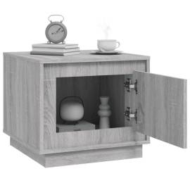 Măsuță de cafea, gri sonoma, 51x50x44 cm, lemn prelucrat, 4 image