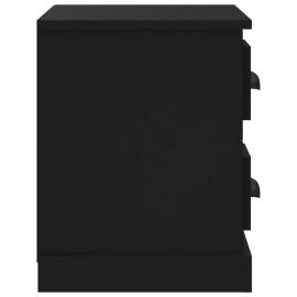 Noptieră, negru, 60x35,5x45 cm, 8 image