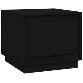 Măsuță de cafea, negru, 51x50x44 cm, lemn prelucrat, 2 image
