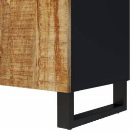 Dulap tv 105x33,5x46 cm, lemn masiv de mango și lemn prelucrat, 8 image