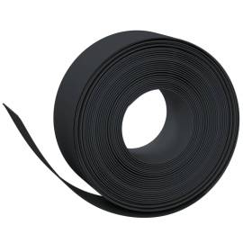 Bordură de grădină, negru, 10 m 20 cm, polietilenă, 2 image