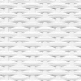 Jardiniere, 2 buc., alb, 30x30x37 cm, polipropilenă, 7 image