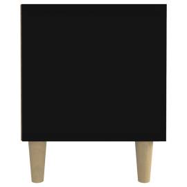 Comodă tv, negru, 180x31,5x40 cm, lemn prelucrat, 8 image