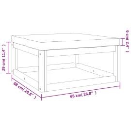 Set mobilier grădină cu perne gri deschis, 11 piese, lemn tec, 10 image