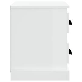 Noptieră, alb, 60x35,5x45 cm, 8 image