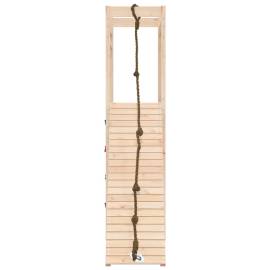 Set de joacă pentru exterior, lemn masiv de pin, 4 image