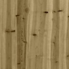 Căsuță de joacă cu tobogan scară și leagăne, lemn pin impregnat, 11 image