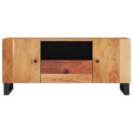 Dulap tv, 105x33,5x46 cm, lemn masiv de acacia&lemn prelucrat, 4 image