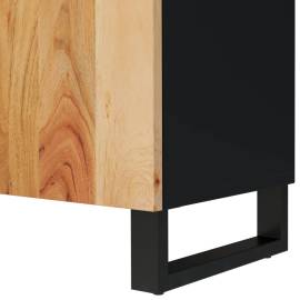 Dulap tv, 105x33,5x46 cm, lemn masiv de acacia&lemn prelucrat, 6 image