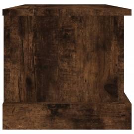 Cutie de depozitare, stejar afumat, 50x30x28 cm, lemn prelucrat, 7 image