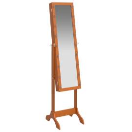 Oglindă de sine stătătoare cu led, 34x37x146 cm, 8 image