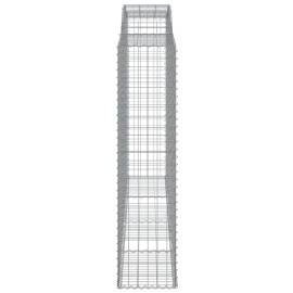 Coșuri gabion arcuite 4 buc. 300x50x200/220 cm, fier galvanizat, 5 image