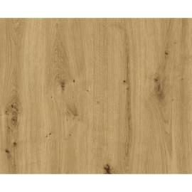 Fmd dulap cu 2 uși, 54,5x41,7x199,1 cm, alb și stejar artisan, 4 image