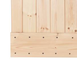 Ușă de hambar, 70x210 cm, lemn masiv de pin, 7 image