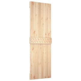 Ușă de hambar, 70x210 cm, lemn masiv de pin, 6 image
