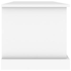 Cutie de depozitare, alb, 70x40x38 cm, lemn prelucrat, 7 image
