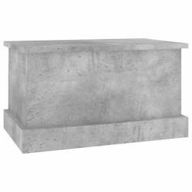 Cutie de depozitare, gri beton, 50x30x28 cm, lemn prelucrat, 5 image