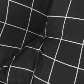 Perne pentru paleți, 3 buc, negru, model carouri, textil oxford, 8 image