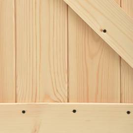 Ușă, 70x210 cm, lemn masiv de pin, 8 image