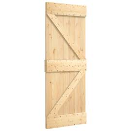 Ușă, 70x210 cm, lemn masiv de pin, 2 image