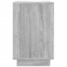 Servantă, gri sonoma, 102x35x60 cm, lemn prelucrat, 7 image