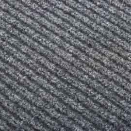 Covor traversă de captare a murdăriei, gri, 100x100 cm, 2 image