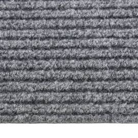 Covor traversă de captare a murdăriei, gri, 100x100 cm, 4 image
