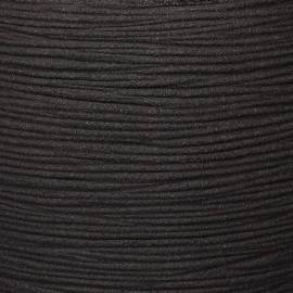 Capi ghiveci elegant nature rib deluxe, negru, 40x60 cm, kblr1131