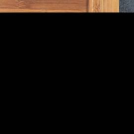 Ridder covor de baie din lemn grating nature, 52 x 52 cm, 4 image