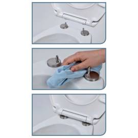 SchÜtte scaun de toaletă duroplast, închidere silențioasă, „carribean”, 6 image