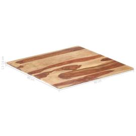 Blat de masă, 60x60 cm, lemn masiv sheesham, 15-16 mm, 6 image