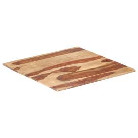 Blat de masă, 60x60 cm, lemn masiv sheesham, 15-16 mm, 2 image