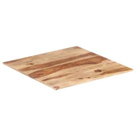 Blat de masă, 60x60 cm, lemn masiv sheesham, 15-16 mm, 7 image