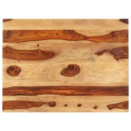 Blat de masă, 70 x 80 cm, lemn masiv sheesham, 25-27 mm