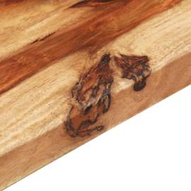 Blat de masă, 70 x 80 cm, lemn masiv sheesham, 25-27 mm, 5 image