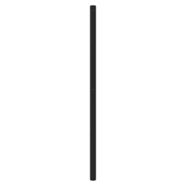 Tăblie de pat metalică, negru, 193 cm, 6 image