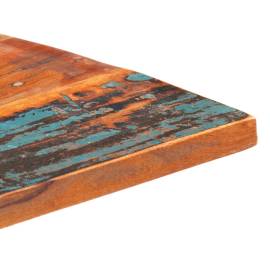 Blat masă dreptunghiular 70x80 cm lemn masiv reciclat 25-27 mm, 4 image