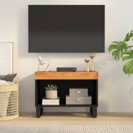 Comodă tv, 60x33x43,5 cm, lemn masiv de acacia