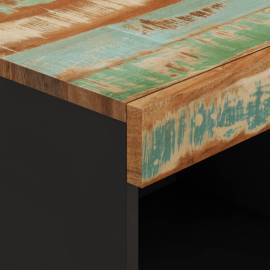 Dulap lateral, 85x33x75 cm, lemn masiv recuperat, 6 image
