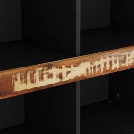 Dulap lateral, 85x33x75 cm, lemn masiv recuperat, 8 image