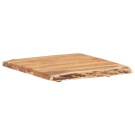 Blat de masă, 58x(50-60)x3,8 cm, lemn masiv de acacia, 8 image